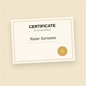 Certificates